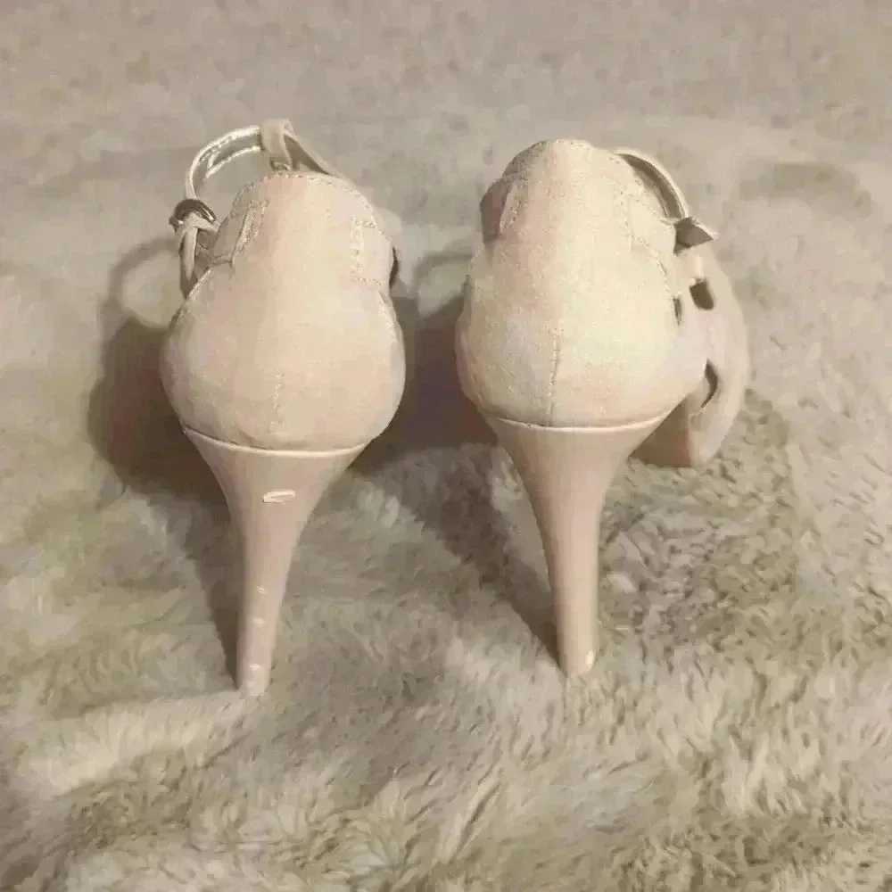Guess heels, tan, size 7.5